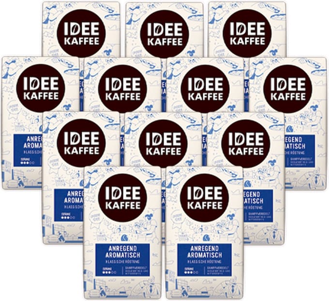 Idee Kaffee - Classic Gemalen Koffie - 12x 500g