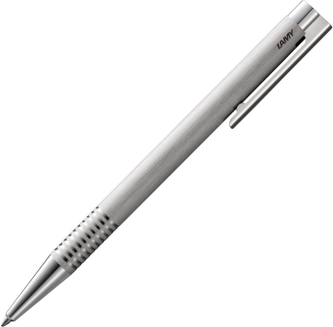 LAMY Logo Twin Pen Geborsteld Staal
