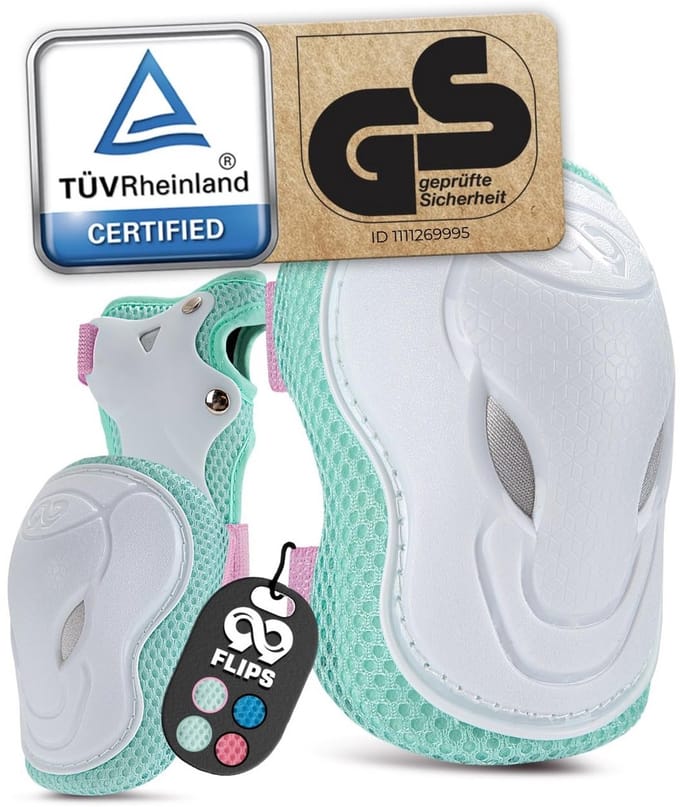Kinderbeschermset Inline Skates en Scooter - Knie- Elleboog- en Polsbeschermers