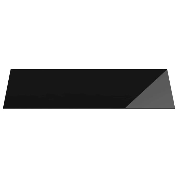 vidaXL - Tafelblad - 4 - st - Zwart - Glas