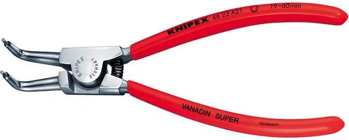 Knipex 46 23 A11 Borgveertang voor buitenringen op assen - 125 mm