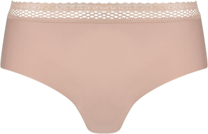 Chantelle dames kanten hipster modal - Cozy Chic - L - Beige