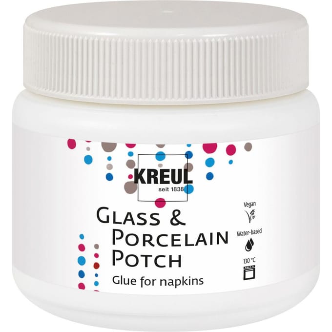 KREUL servettenvernis & lijm porselein POTCH, 150 ml