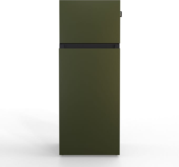 NUNKI MEDIUM-AMIL / Military Green Design Koel-vriescombinatie - 206L - E-label - Volledig in kleur