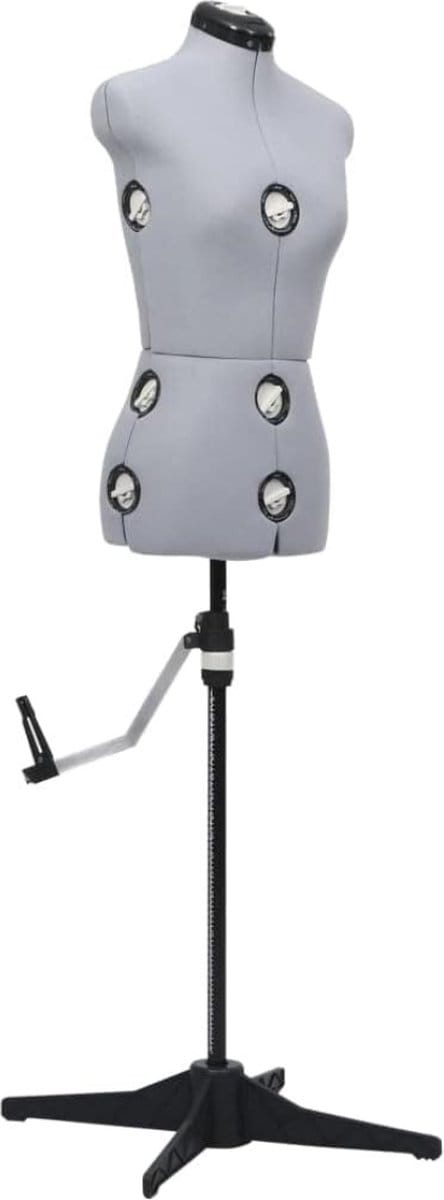 Lexium Verstelbare paspop - Paspop dames - Etalagepop vrouw - Kleermaker Dummy - Mannequin
