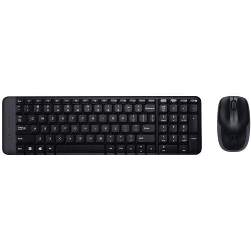 Logitech MK220 - Draadloos Toetsenbord en Muis - Qwerty ISO