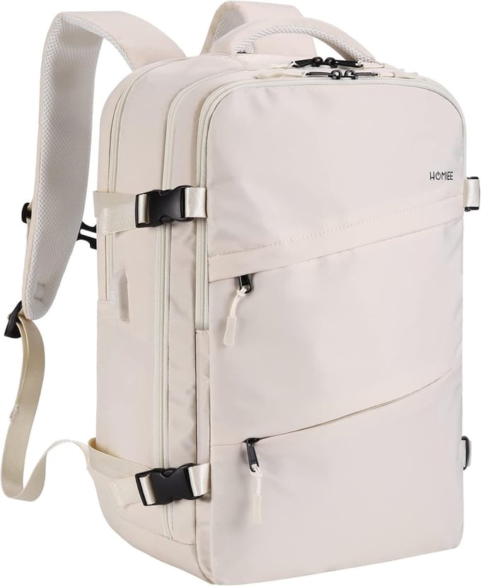 Ruim 32L Dames Reisrugzak voor Laptop - Waterdicht en Multifunctioneel