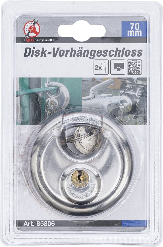 BGS Disk hangslot 70 mm