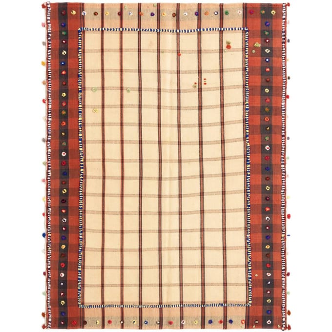 Vloerkleed Amber handgemaakt wol | Hadorn