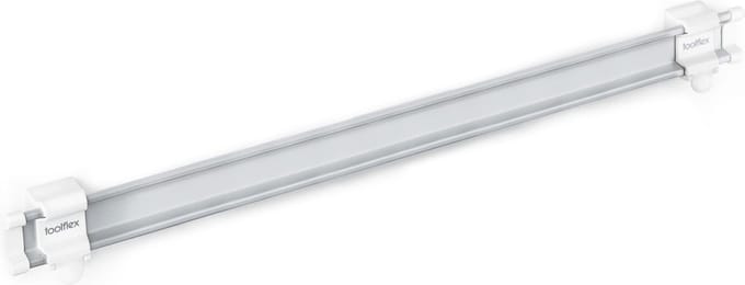 Toolflex One 54 cm Rail incl Installatie Kit Wit