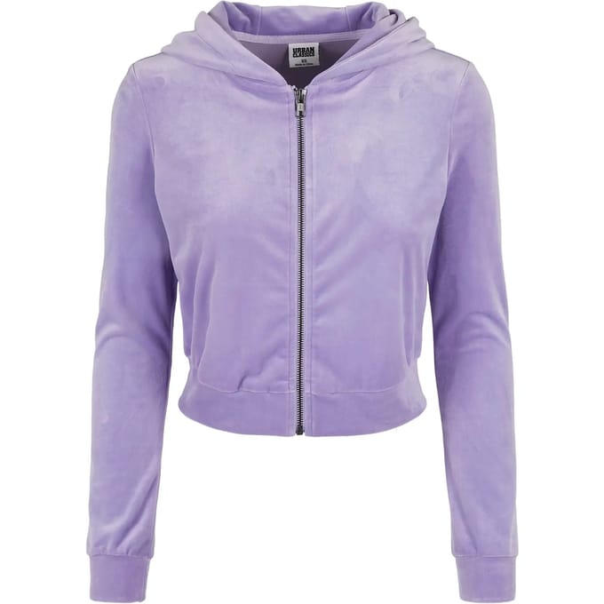 Urban Classics Vest met capuchon -4XL- Velvet Paars