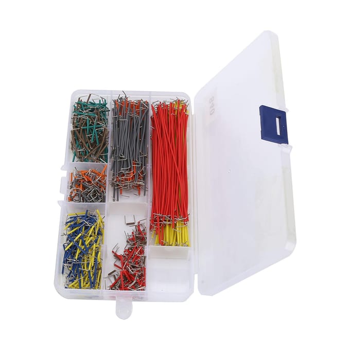 840 Stuks Flexibele Jumper Soldeerloos Breadboard Pin Uitbreidingsdraad Kit Elektronisch Component