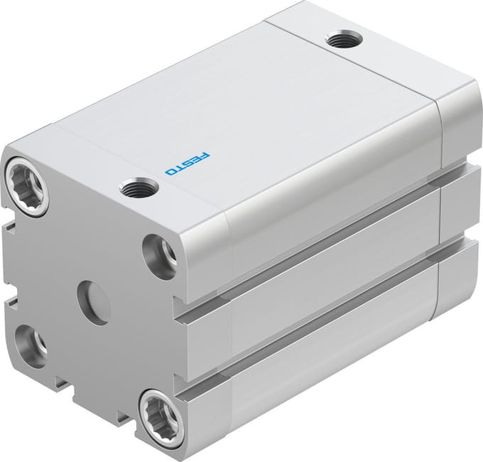 Festo Compacte Cilinder 50mm Boring 60mm Slag ISO 21287 Dubbelwerkend - 572689 - P2BS4