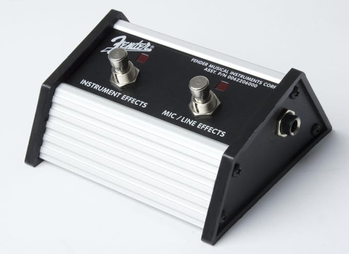 Fender 2-Button Footswitch voorAcousta- sonic Jr. DSP + Acoustasonic - Voetschakelaar voor gitaarversterkers