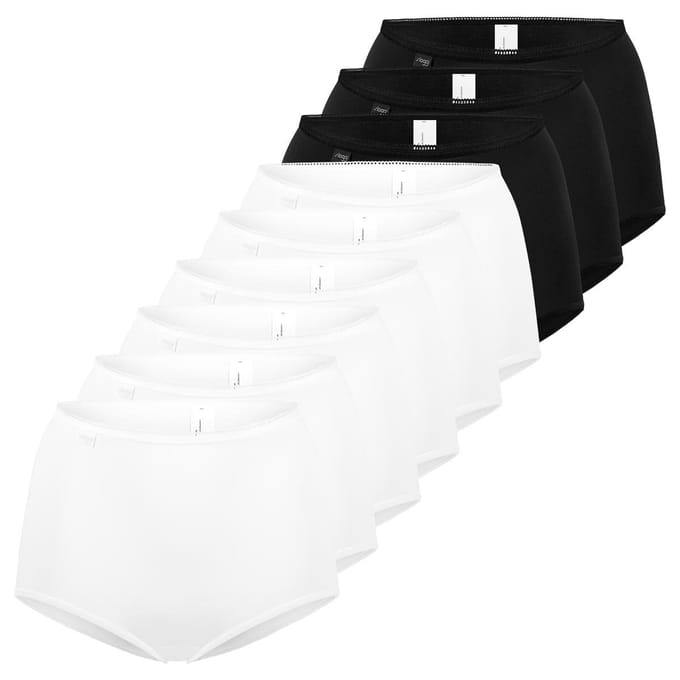 sloggi Dames maxi slip 9 pack 24/7 Microfibre