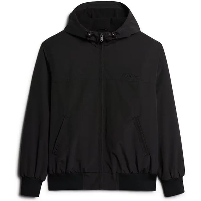 Superdry - Surplus Nylon bomberjack met capuchon - Heren - Buitenjassen