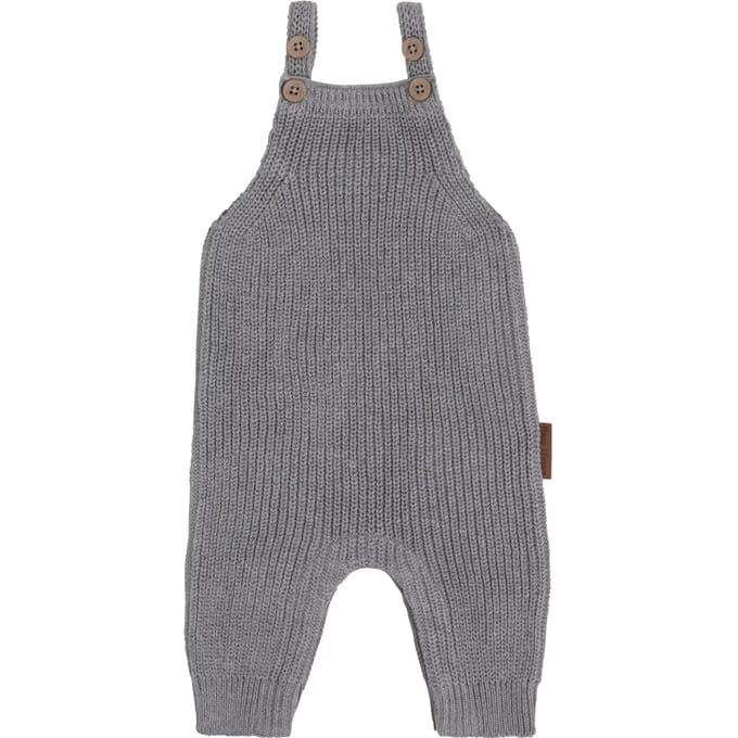Baby's Only Salopette Soul - Grijs - 68 - 100% ecologisch katoen - GOTS