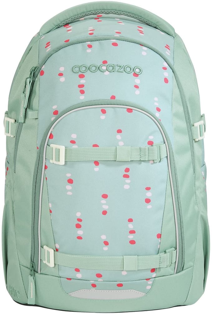 coocazoo schoolrugzak Mate School Backpack Dancing Dots mintgroen
