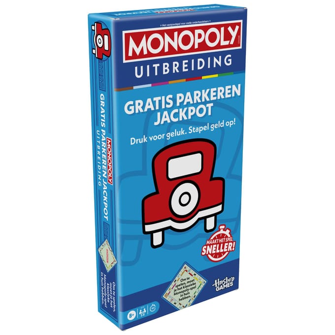 Monopoly Gratis Parkeren Jackpot - Uitbreiding voor Monopoly - Gezelschapsspel