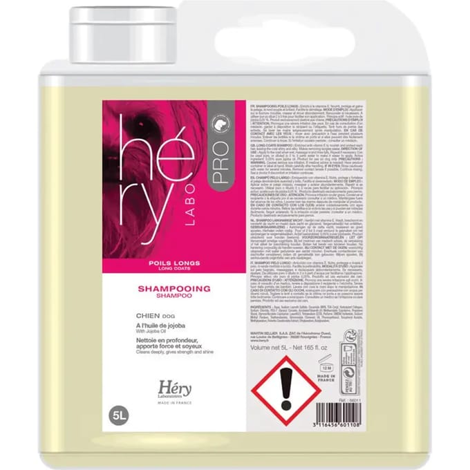 Shampoo voor honden met lang haar Héry