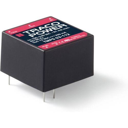 TracoPower TMPS 03-105 Schakelnetvoedingsmodule 5 V/DC 0.6 A 3 W