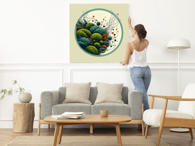 Kunstprint | Wanddecoratie | Forex | 60 × 60 cm