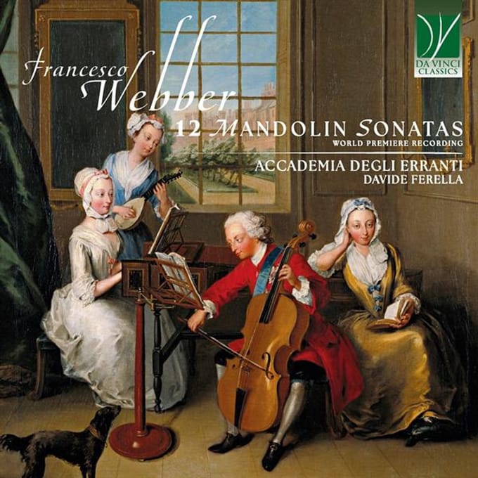 Ferella, Davide & Accademia Degli Erranti - Francesco Webber: 12 Mandolin Sonatas (CD)