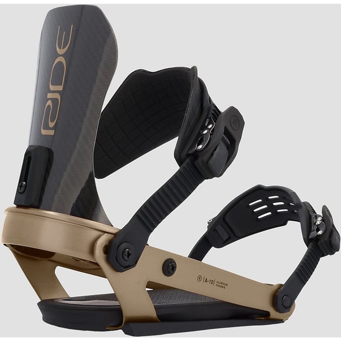 Ride A-10 Snowboard Bindingen bruin