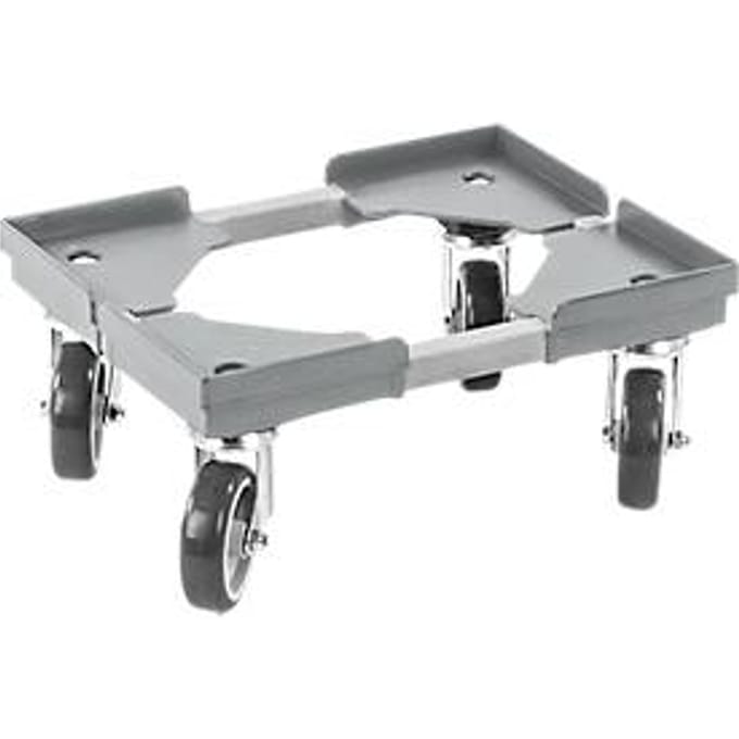 Roll-Fix, kunststof wielen, grijs, 400 x 300 x 125 mm