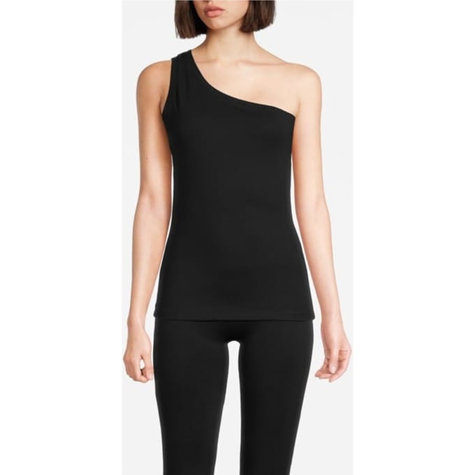 Alchemist Reef One Shoulder Top Black Größe: L | Tanktops Outlet | Damen | Schwarz