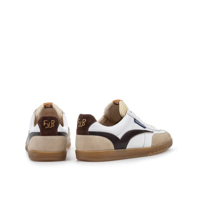 Floris Van Bommel Sfm-10224 De Zaler Sneakers - Leer - Heren - Wit - Maat 42⅔