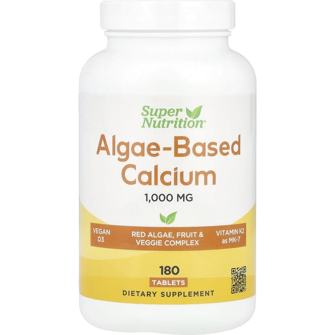 Supervoeding, Calcium uit zeewier, 180 tabletten