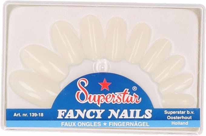 Naturel kunstnagels set