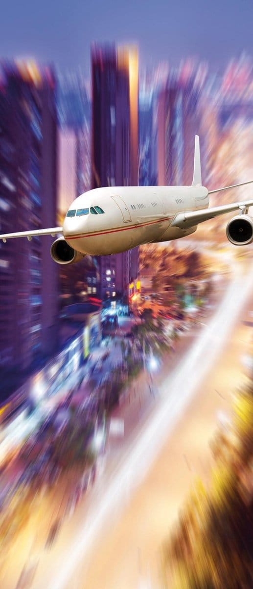 Plane Photo Wallcovering