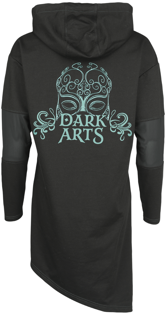 Harry Potter - Gothic Midi-jurk - Death Eater - S tot L - voor Vrouwen - zwart