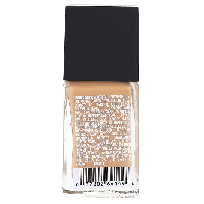 Color Perfect, Vloeibare Make-up Matterende Foundation, 8411 Butterscotch, 30ml(1 fl oz) black