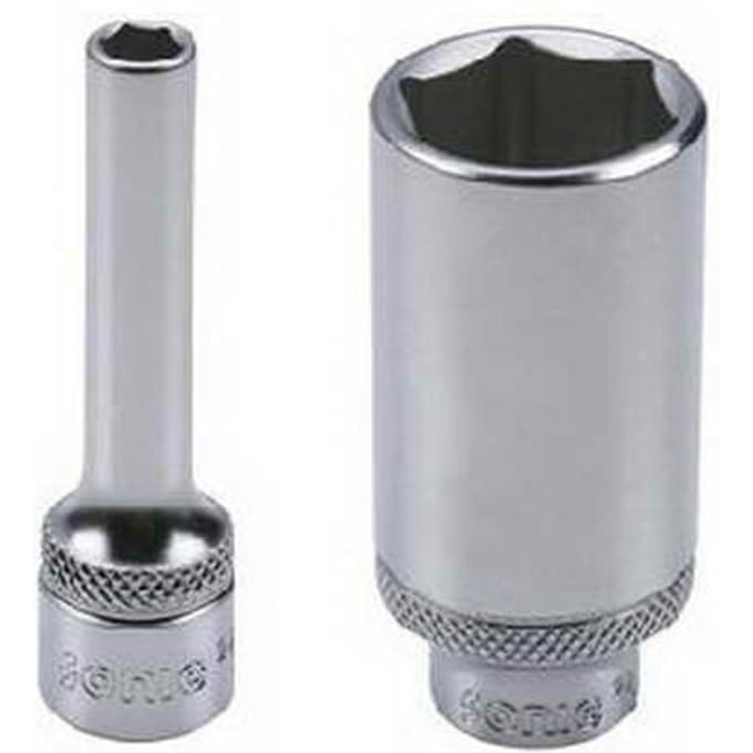 Lange 6-kant dopsleutel 3/8" metrische maat 8mm