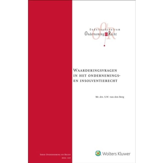 Waarderingsvragen In Het Ondernemings- En Insolventierecht