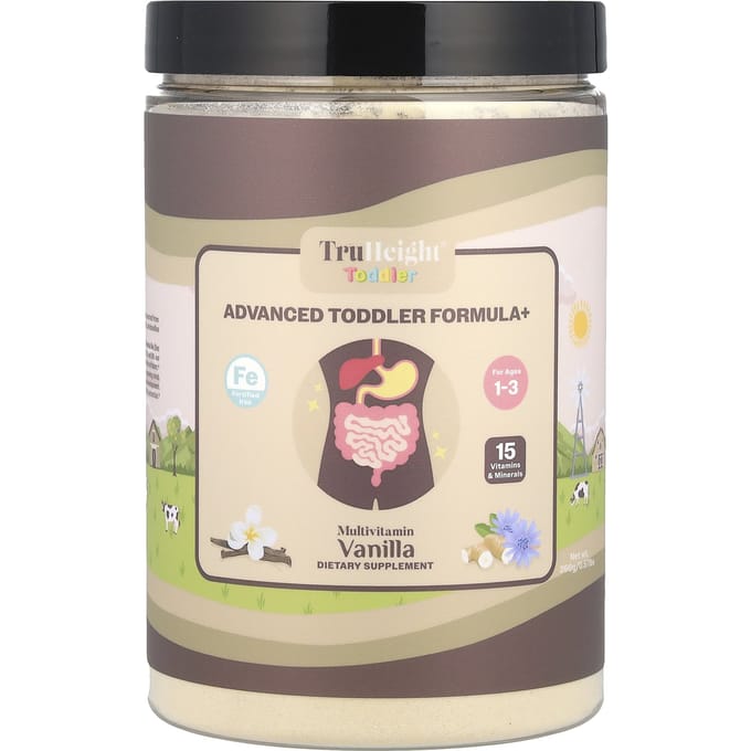 TruHeight, Complete Voeding voor Peuters, Vanaf 1 jaar, Zonder smaak, 156 gram (155,4 g)