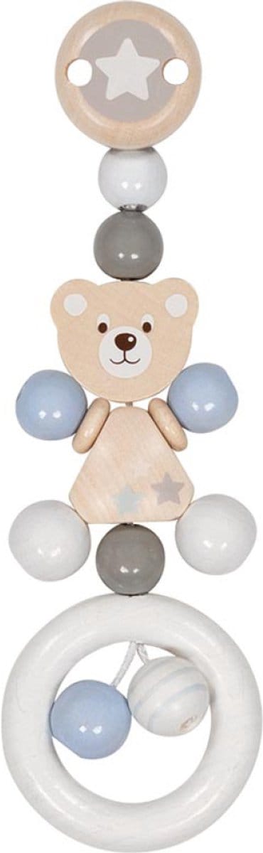 GOKI Babyclipje - Beer - H16,5Cm - Hout