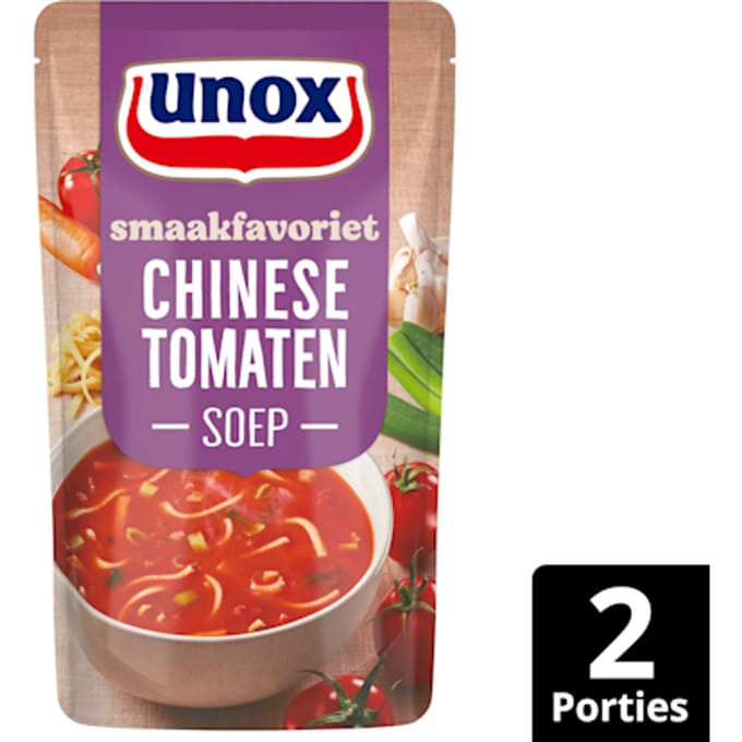Soep In Zak Chinese Tomatensoep