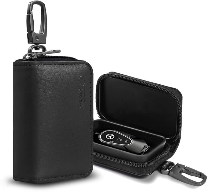 Tech-Protect KLR300 RFID Locking Car Key Case - Black