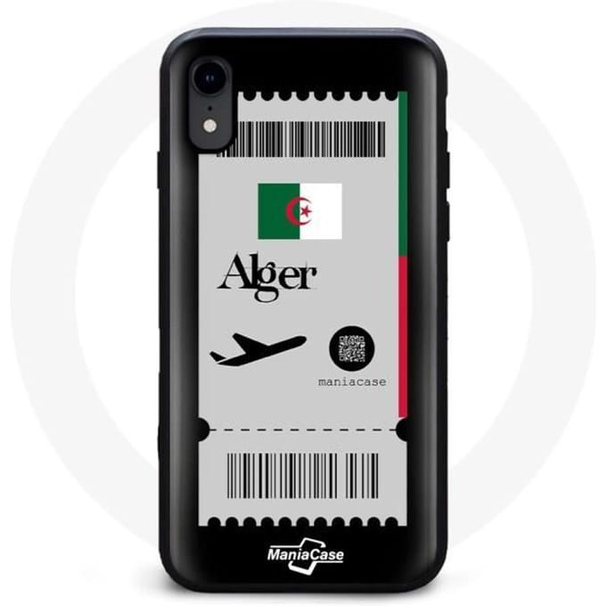 Coque iphone X billet d'avion algérie