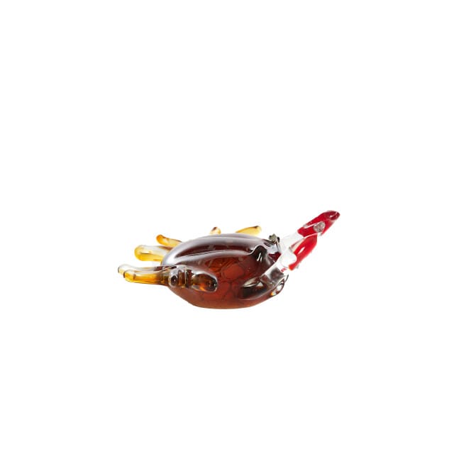 Light & Living - Ornament CRAB - 20x5x6cm - Bruin