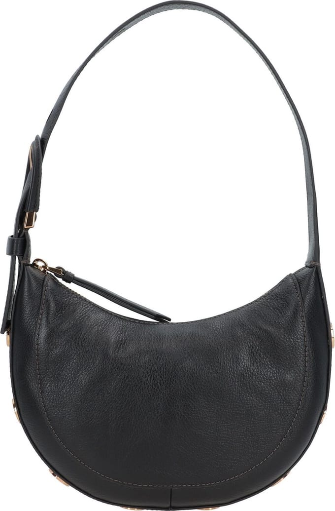 FOSSIL schoudertas Harwell Crescent Bag Black zwart