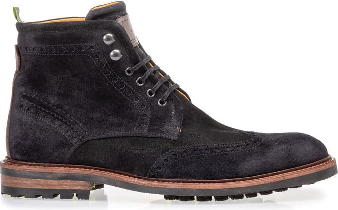 Floris van Bommel Mannen Leren Boots - 20092 sue - 41