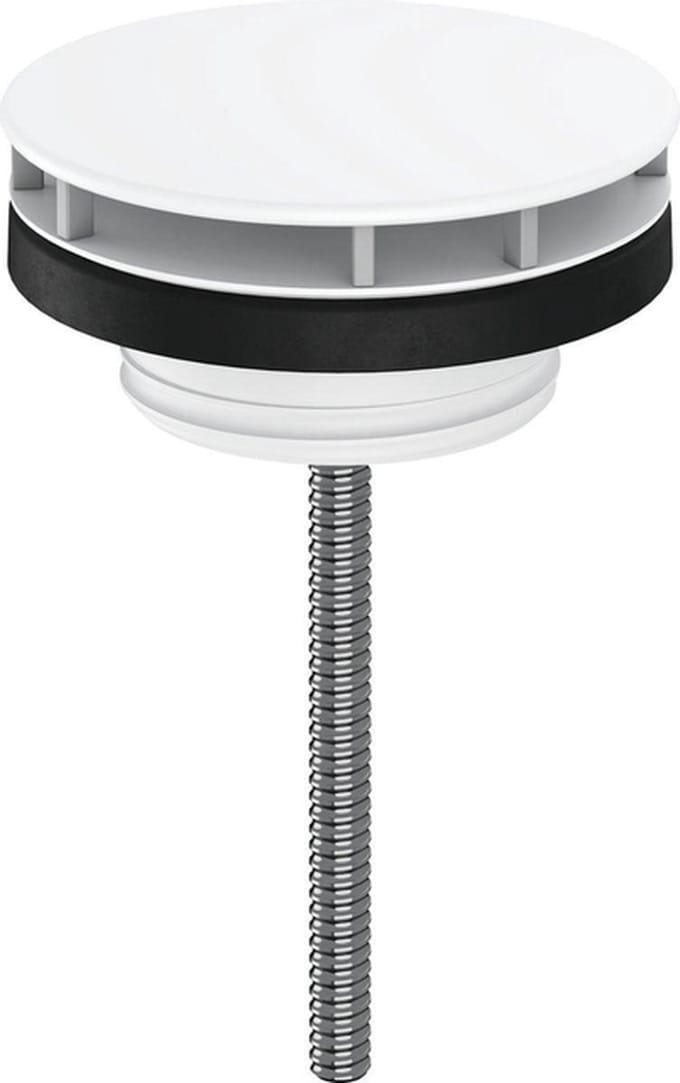 Hansgrohe Universeel Afvoerplug - voor wastafel/bidet - mat wit