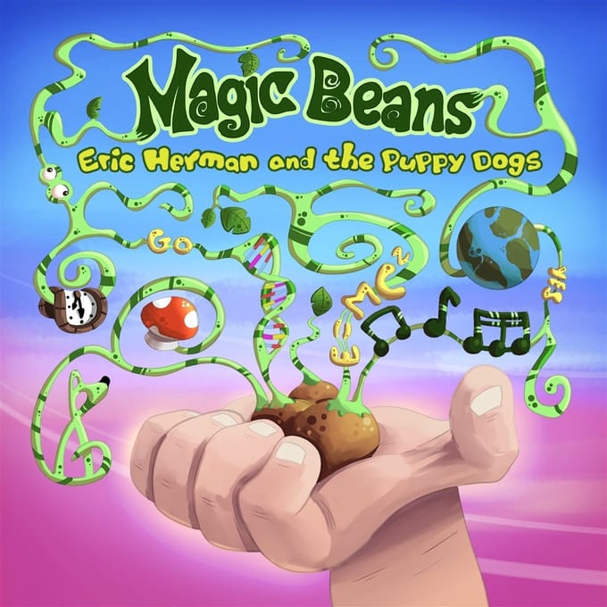 Eric Herman & The Puppy Dogs - Magic Beans (CD)