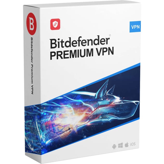 Bitdefender Premium VPN 2026 | 10 Apparaten | 1 jaar | Automatische verlenging