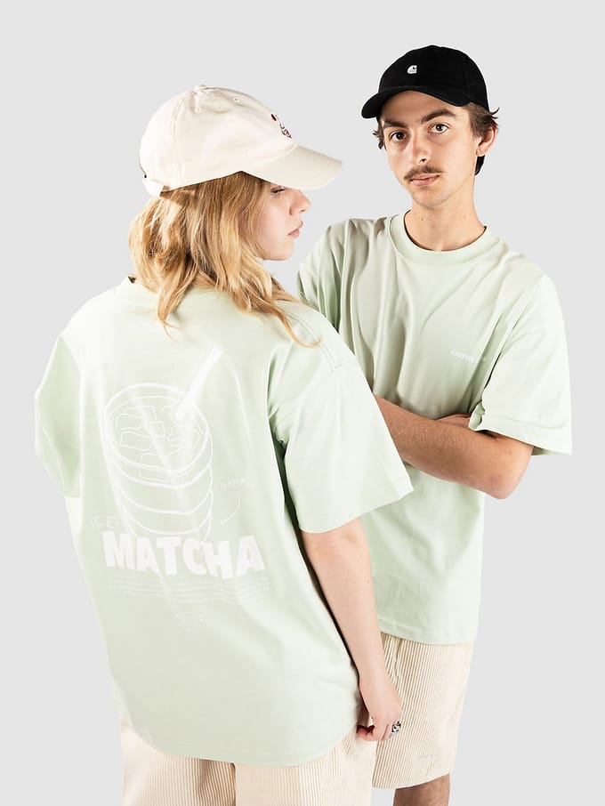 Another Cotton Lab Matcha Oversized T-Shirt groen